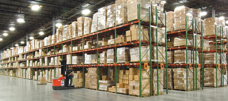 Industrial pallet racking warehouse in Nashville Tennessee